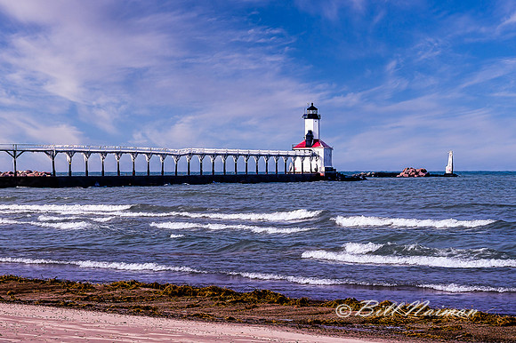 Michigan City East Pierhead Lighthouse.