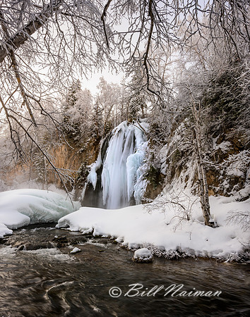 Spearfish Falls (6) - Winter
