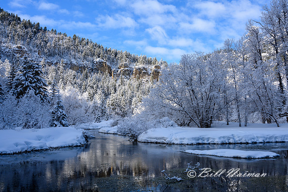 Roughlock Falls Trail (1) - Winter