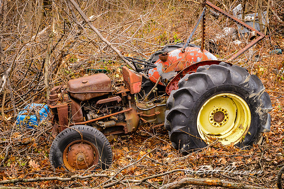 Abandoned House #1 - (13) Tractor