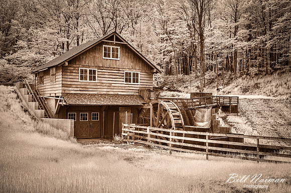 Richfield Heritage Preserve Kirby's Mill- Richfield Heritage Preserve -  Full Spectrum, Sepia