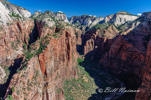 View from Angels Landing Trail