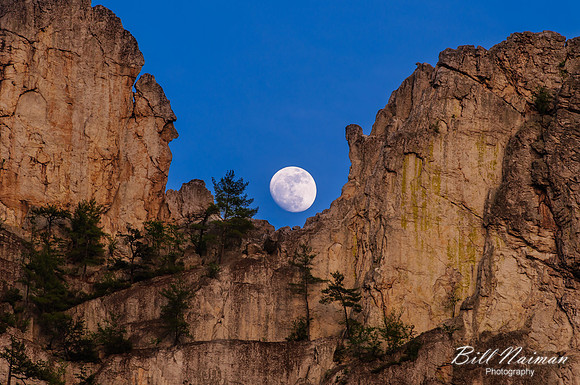 Seneca Rocks - Moonrise