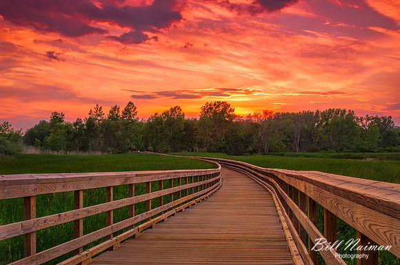 Lake to Lake Trail - Middleburg Hts - Sunset