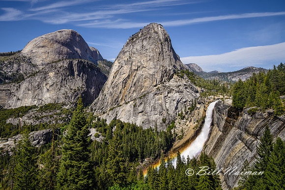 Half Dome Mt. Broadrick Liberty Cap Nevada Fall
