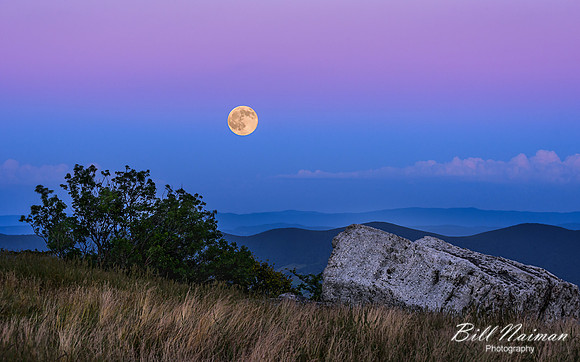 Spruce Knob - Full Moon - 2016
